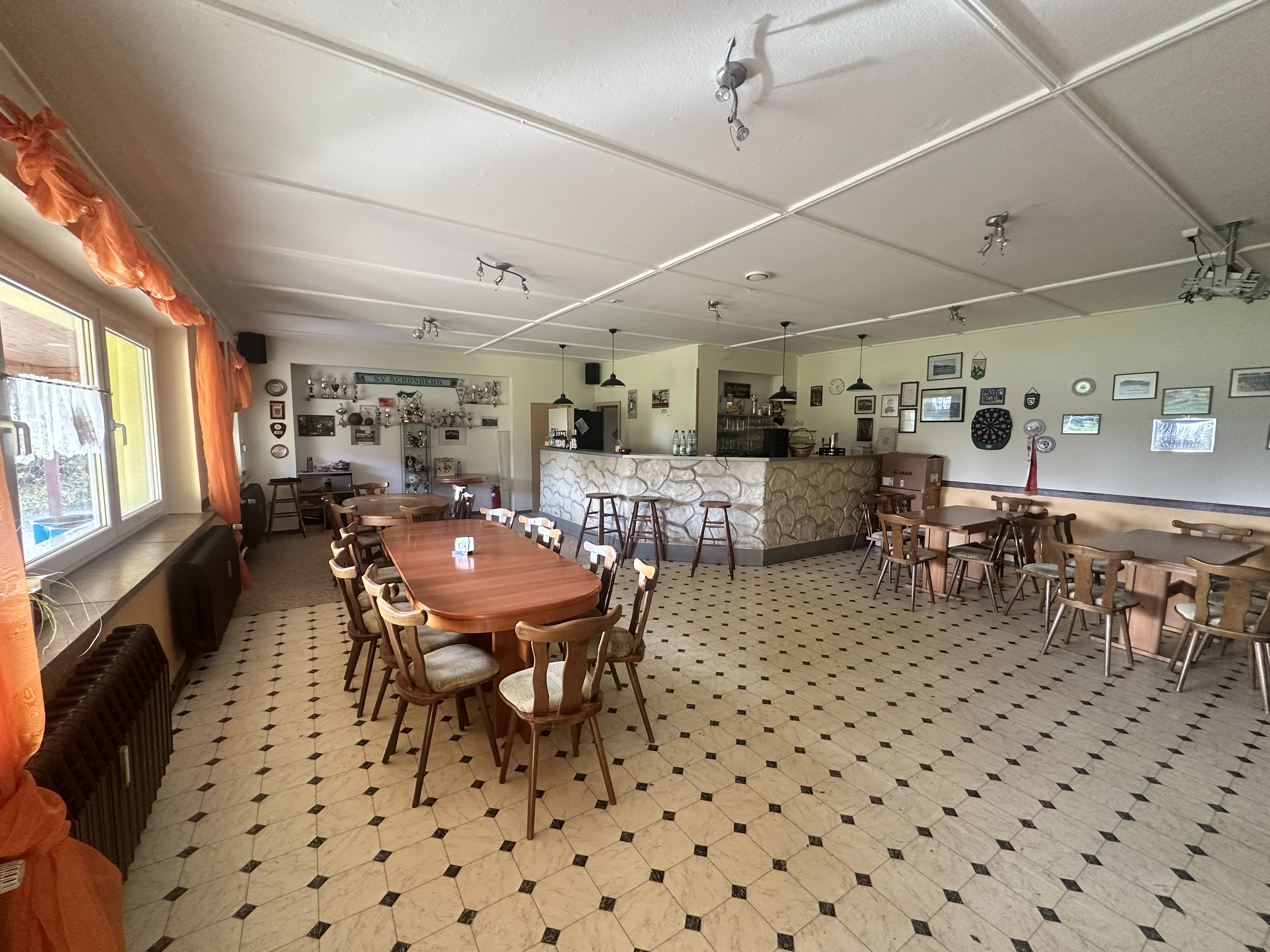 Innenansicht Vereinsheim